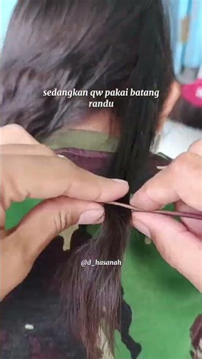 Keriting rambut batang daun randu #videoshort #nostalgia #trending #viral #viralvideo #fyp #video