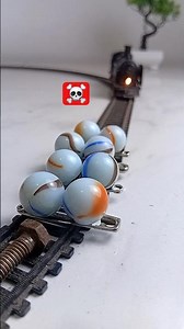 Saree pin, Marbels VS rc train crash testing detail 😱 remote control #rccars #shorts​ #ckdotcom