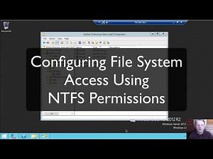 INFO2270 Basic NTFS Permissions