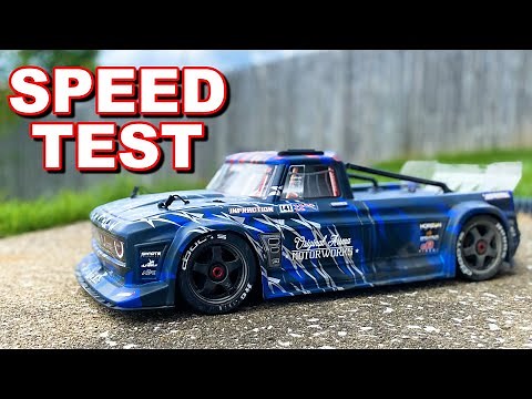 NEW SPEED RECORD!!! How Fast is the Arrma Infraction V2 RC Car Right out of the Box? - TheRcSaylors
