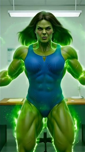 She Hulk Transformation 😱💪🏻 #shehulk #shorts