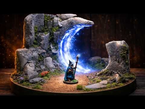 The portal actually glows...