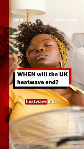 The UK has been hit by extreme temperatures this week - but when will it end? #Heatwave #Weather #UKWeather #WeatherWarning #BBCNews