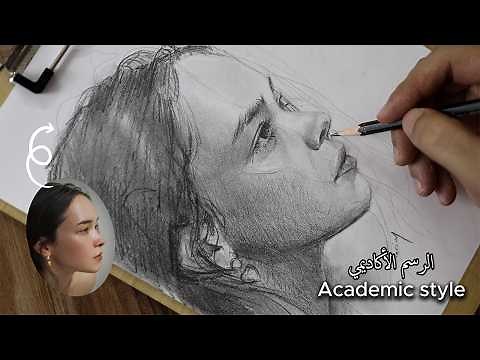 Master drawing faces without using the Loomis method