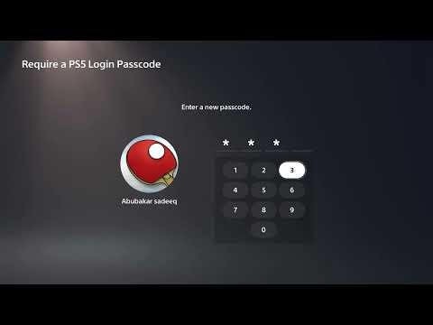 How To Setup PS5 Login Passcode