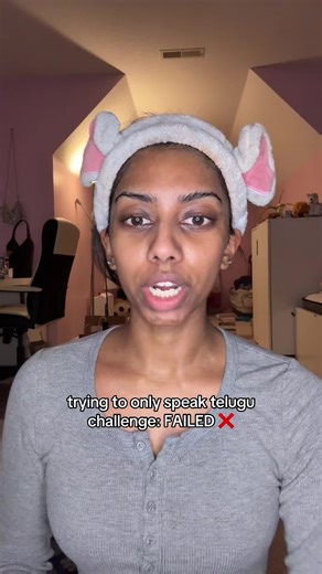 i literally don’t want to put subtitles because tbh i was like basically speaking english the whole time😭😭😭 #telugu #browngirl #browntiktok #indian #fyp