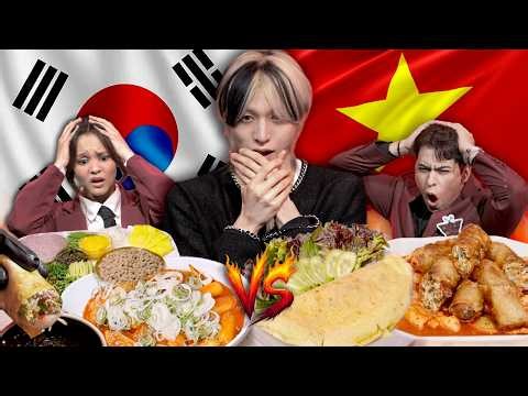 🇻🇳 Vietnam vs 🇰🇷 Korea: Who Has the World’s Best Street Food? | World War Chef (ENG/VIE/KOR)