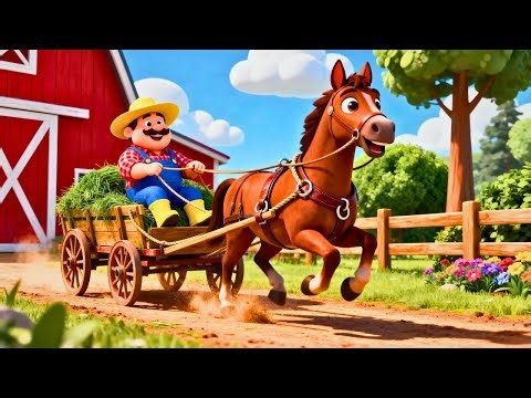 Old MacDonald Had a Farm | Episode 1 | Farmer’s Farm Story for Kids