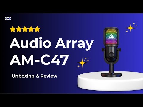 Audio Array AM-C47 Review – Budget Mic That Sounds Premium?! 🔥