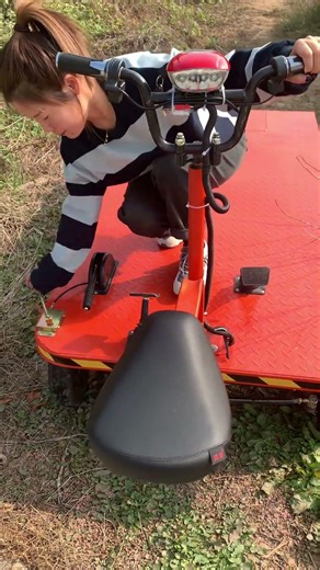 This One Machine Replaces Many Workers! Multi-Use Electric Cart #shortvideo