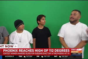 Here's who won our 110 degree contest! - NewsBreak