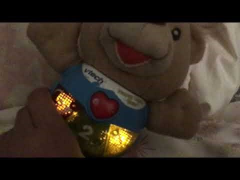 Vtech Happy lights bear on very low batteries!