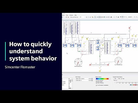 HOW TO Quickly understand system behavior using Simcenter Flomaster | #HowToSimcenterSystems