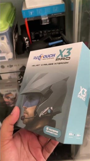 Ready Intercom Retouch x3pro #intercom #helmet #helmkeren