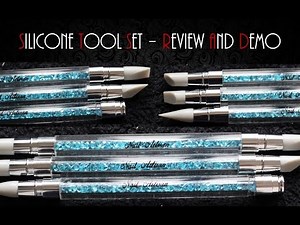 Gel nails l Silicone tool set l demo + review