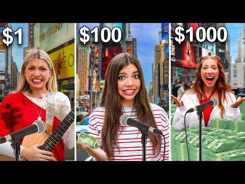 Who can MAKE the MOST MONEY in 24 Hours?! (NYC Challenge) | Triple Charm