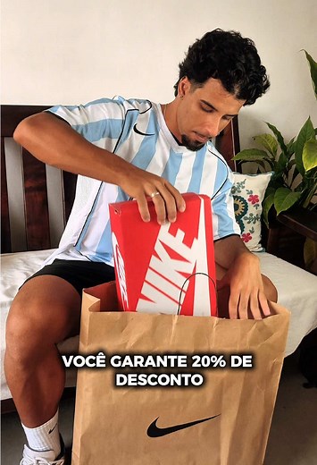 Presentes Nike com 20% OFF até 19 de dezembro