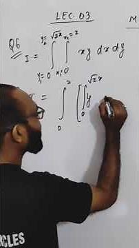 Double Integrals💢engineering mathematics🔆#aktu