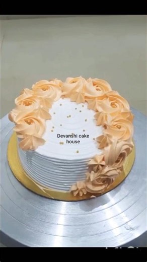 easy cake design🎂#cake#cakedecorating #eggless#birthdaycake #homemade#shorts #trending#cakeicing