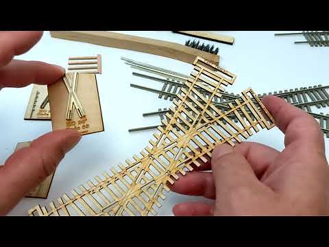Building a crossing using a Fast Tracks Diamond Line Crossing Kit