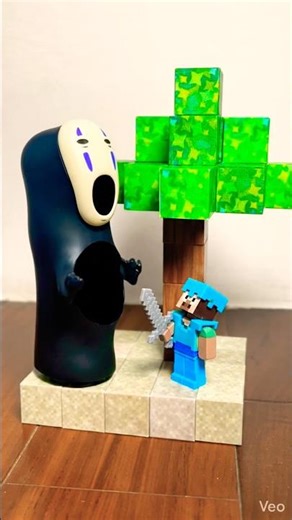 D85 #Minecraft #magnetic #ai #mc #麥塊 #block #myworld #lego #樂高 #磁力 #shorts #toy #創世神 #無臉男 #宮崎駿 #我的世界