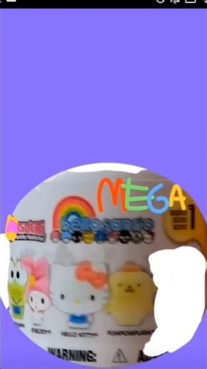 asmr unboxing hello Kitty mega MASHEMS squishy BALL my Melody