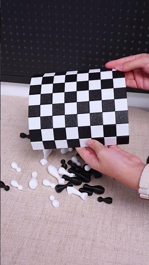 A Foldable Chess Set You Can Take Anywhere.
