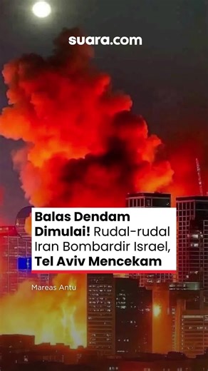Rudal Iran Serang Tel Aviv: Laporan Terkini