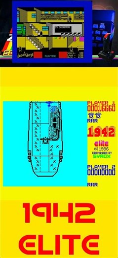 ZX SPECTRUM 1942 3 #retrogaming #retro #arcade #spectrum #SHORTS #viralshorts