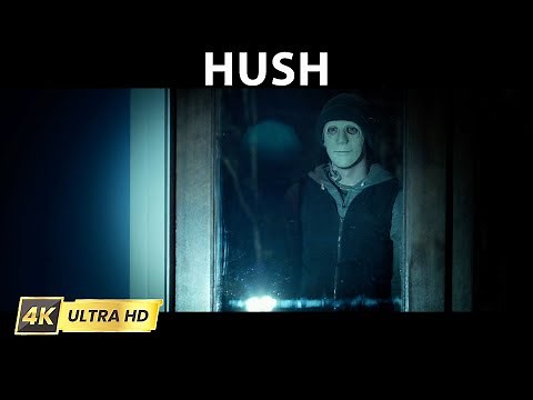 Hush (2016) Movie Clip - Masked Killer Scene HD