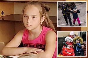 Ukraine girl, 10, shot dead by ‘bored and drunk’ Russian troops: family