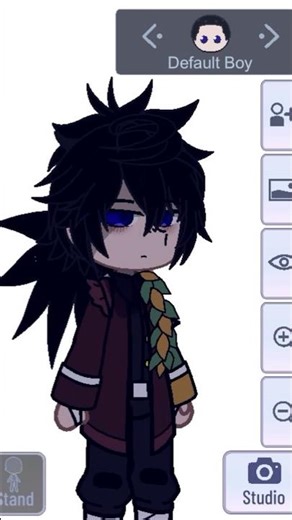 Making tomioka giyuu in gacha club |part 1| who’s next? #demonslayer #giyuutomioka #gachaclub