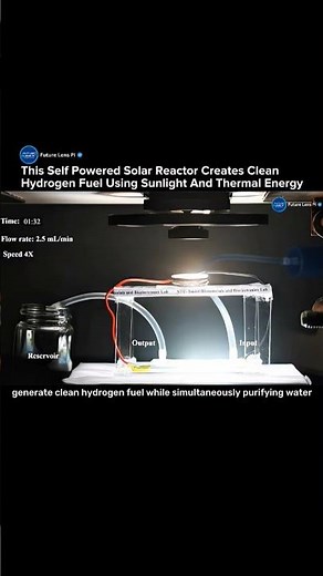 Scientists Built a Solar Reactor That Produces Hydrogen Using Sunlight and Heat #cleanenergy #fuel