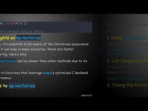 Mastering Numpy Vectorization: Efficiently Computing Dot Products