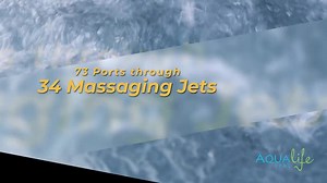 AquaLife Insight 5-6 Person Lounger 34-Jet, 73-Port 240-Volt Hot Tub with Ice Bucket SS6760347003