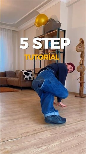How to do easily 5 STEPS in a minute ( Hiphop Moves) Break Dance Tutorial ‼️ #dance #duet #fypage