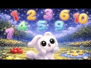 Learn Numbers 1 to 10 with Momo 🐰 | Fun Counting for Kids | Basic #1