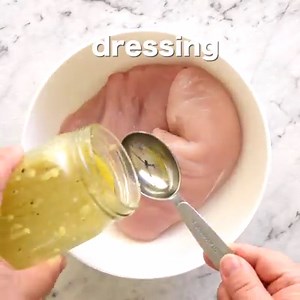 A bright lemon dressing with a touch of honey does double duty as a quick marinade for the chicken!! https://www.recipetineats.com/lemon-chicken-salad/ | RecipeTin