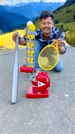 Baseball Pitcher Machine Unboxing for outdoor batting practice😍🔥