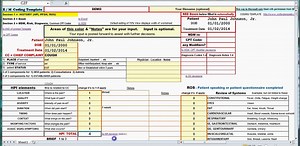 Evaluation and Management CPT Coding Worksheet - User Friendly for Medical CPT Coding