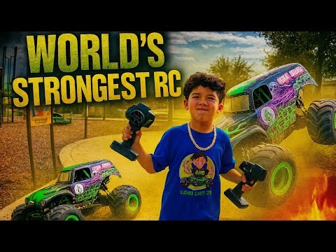 LOSI LMT 2.0 Grave Digger — The REAL Monster Jam Experience at Home! 💀🔥