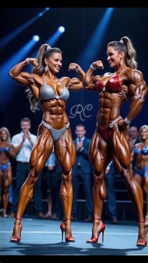 “Two Legends. One Stage. Insane Female Muscle Battle!”