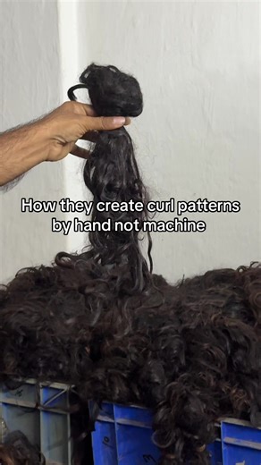 Handcrafted Curl Patterns: The Art of Indian Hair Creation