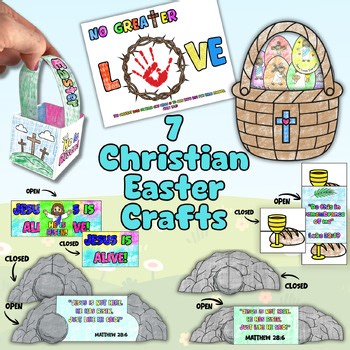 7 Christian Easter Crafts He Has Risen!