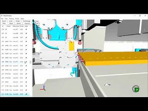 Full WPF C# machining simulator