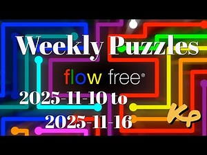Flow Free - Weekly Puzzles - Simply Extreme - 2025-10-10 to 16 - November 10th to 16th 2025