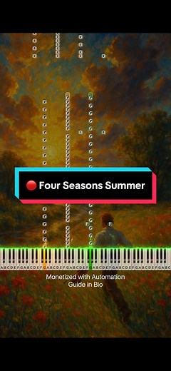 Advanced Piano Tutorial for Vivaldi's Four Seasons: Summer