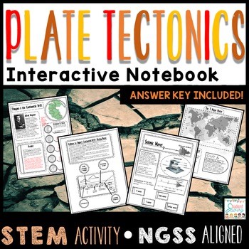 Plate Tectonics Worksheets Interactive Notebook Tectonic Plates Earthquakes