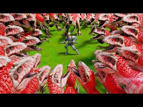 Ark But I Replaced Every Dino with an Indominus Rex