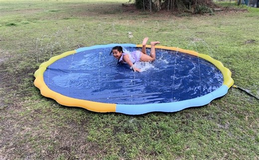 Watch Thick Durable Splash Pad for Kids and Pets on Amazon Live
